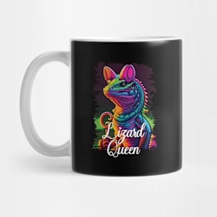 Lizard Queen Funny Bearded Dragon Lover Mug